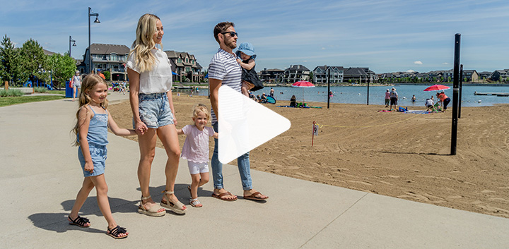 Video thumbnail of little girl playing in water at Mahogany beach